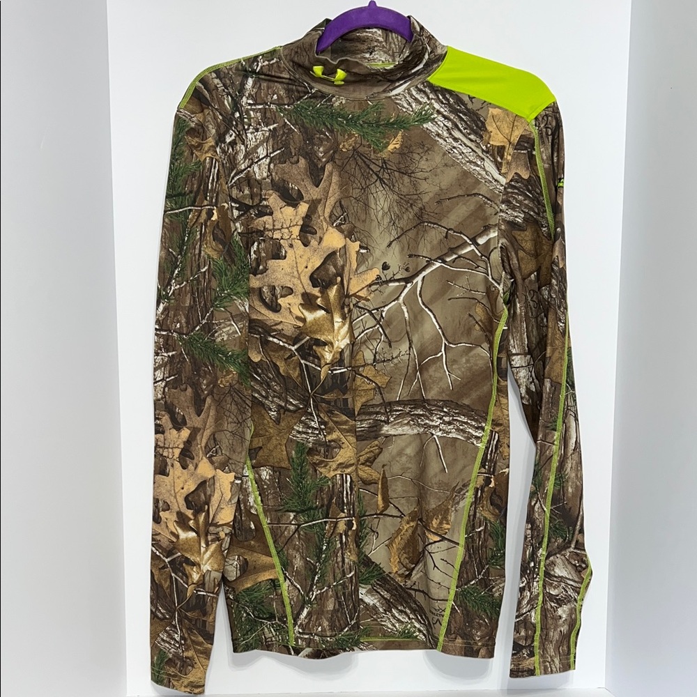Under Armour camouflage ColdGear compression shirt